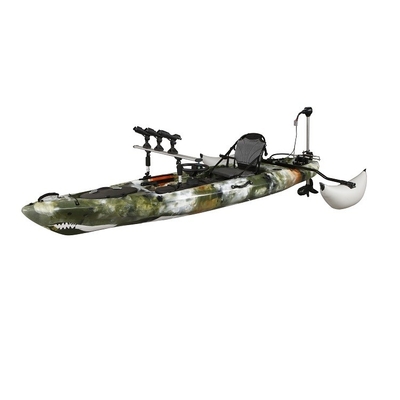 모터 디자인 Plastic Single Kayak De Pesca 360*80*35cm 사이즈 200파운드 파워 조언