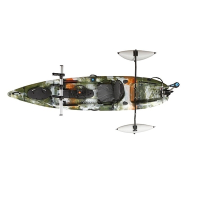 모터 디자인 Plastic Single Kayak De Pesca 360*80*35cm 사이즈 200파운드 파워 조언