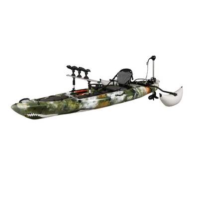 모터 디자인 Plastic Single Kayak De Pesca 360*80*35cm 사이즈 200파운드 파워 조언