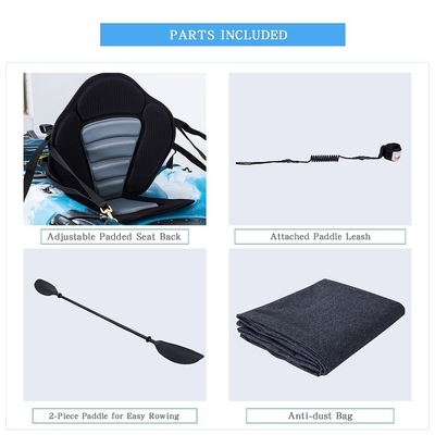 WOOWAVE 2.7M 전문 OEM/ODM 카야크 단인 카누 카야크 패키지 세부 사항