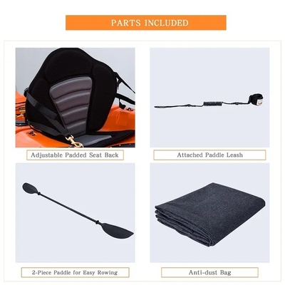 270*78*40cm HDPE 플라스틱 투명 카누/카야크