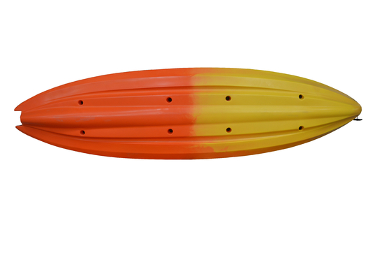 LLDPE/HDPE 재료 2인 가족용 카노 카야크 와우웨이 경사 낚시 카야크