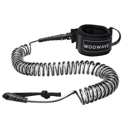 고무 로고 서핑 다리 로프 호수 강 WOOWAVE 수프 패들 보드 서핑 리어