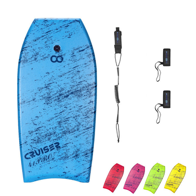 당신의 서핑 게임을 업그레이드하세요 Woowave EPS XPE HDPE Foam Board Bodyboard with Surf Leash